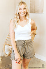 Sweater Tank-White