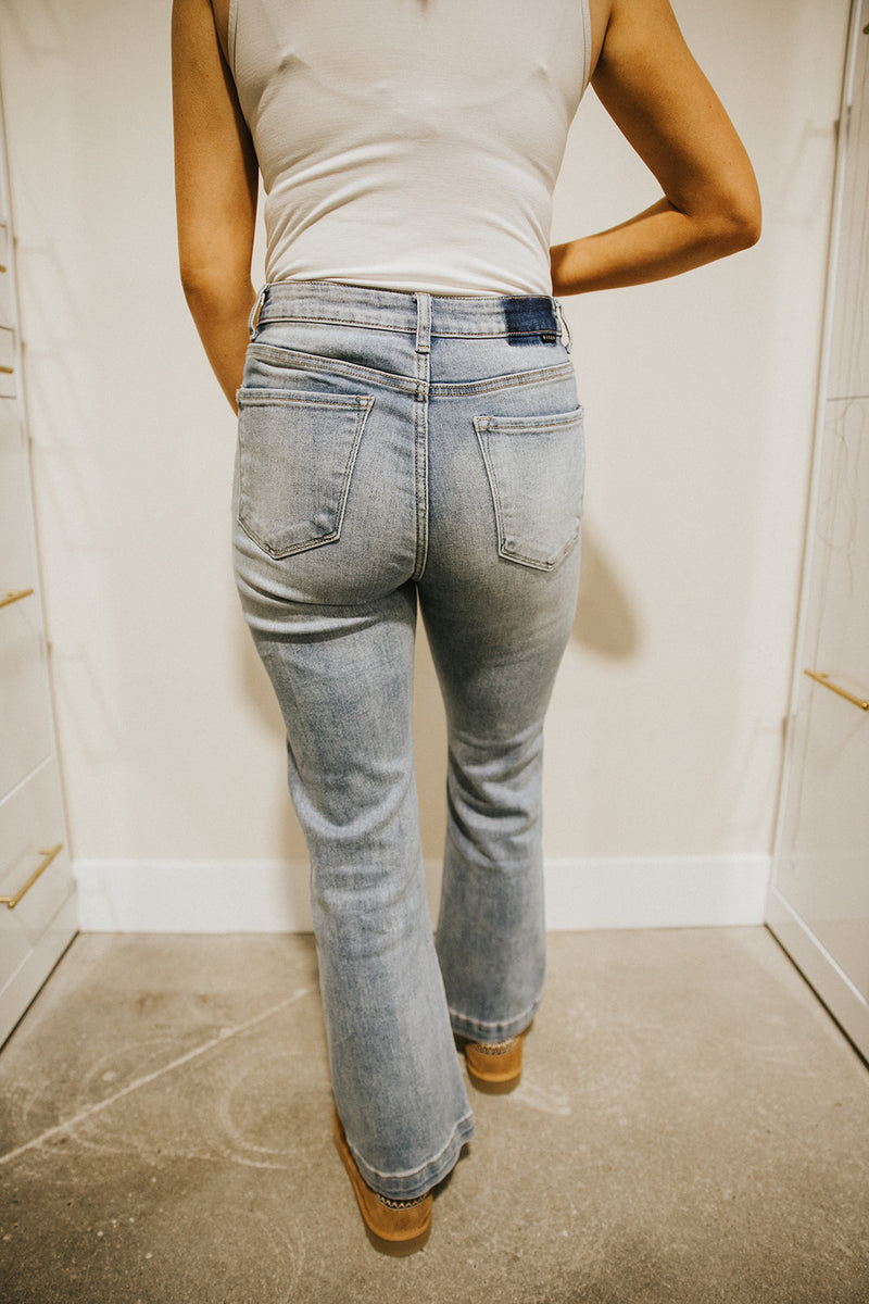 High Rise Patch Pocket-Med Wash