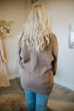 Boucle Tunic Sweater-Coco