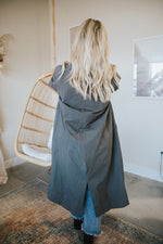Trench Coat-Charcoal