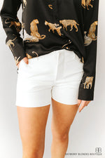 Chino Short- Off White